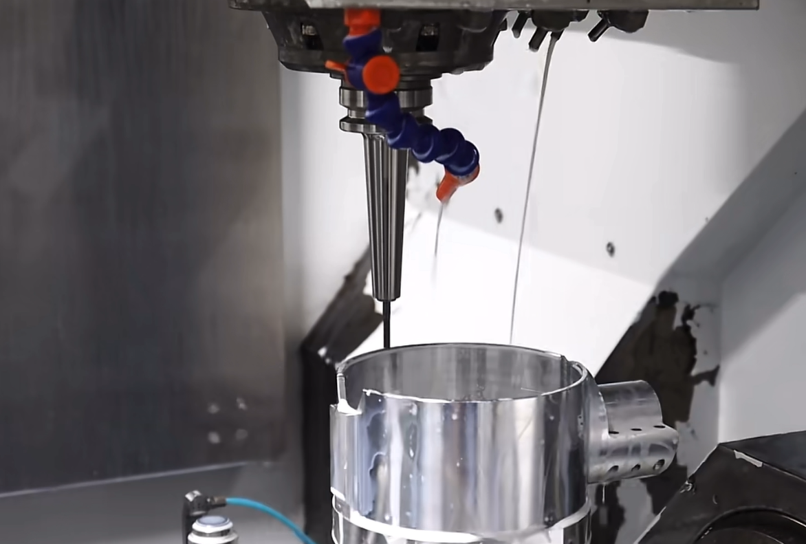 Precision CNC machined medical device component