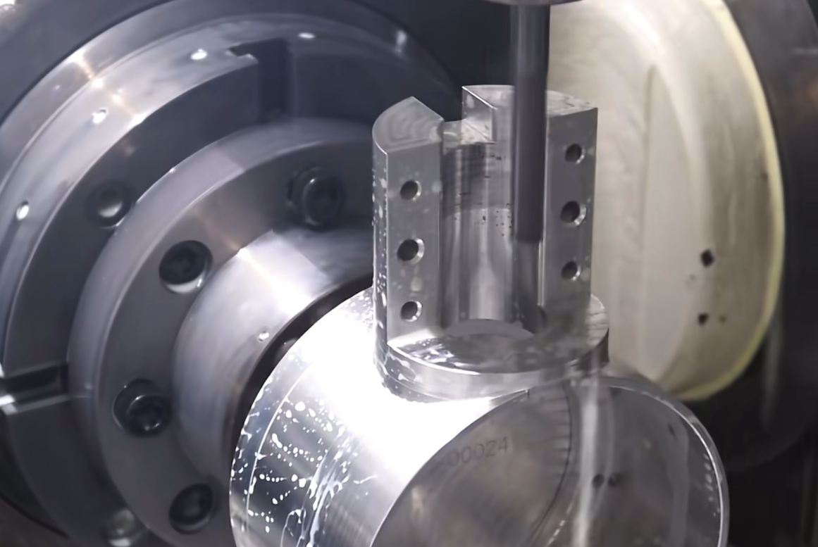 Precision CNC machined automotive component